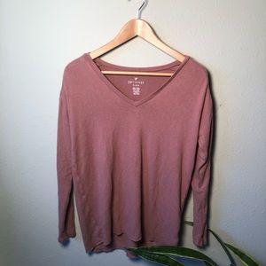 American eagle soft and sexy plush long sleeve